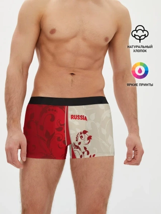 Мужские трусы боксеры / Russia