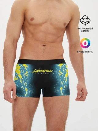 Мужские трусы боксеры / CYBERPUNK 2077 | КИБЕРПАНК 2077