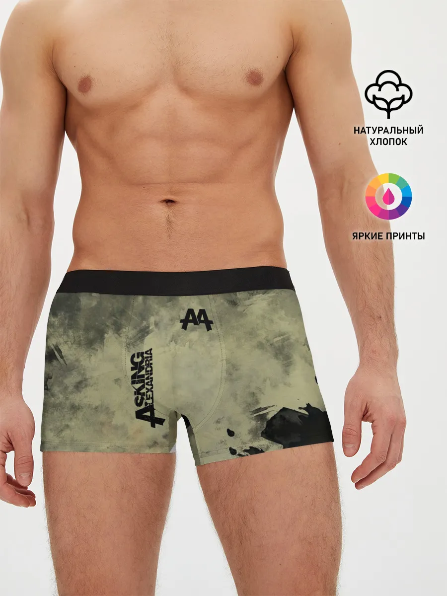 Мужские трусы боксеры / Asking Alexandria