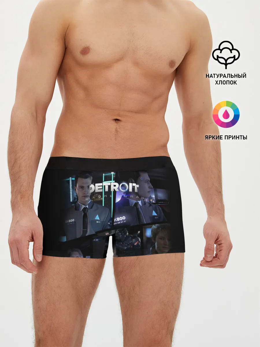 Мужские трусы боксеры / DETROIT BECOME HUMAN