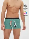 Мужские трусы боксеры / Японские рыбки