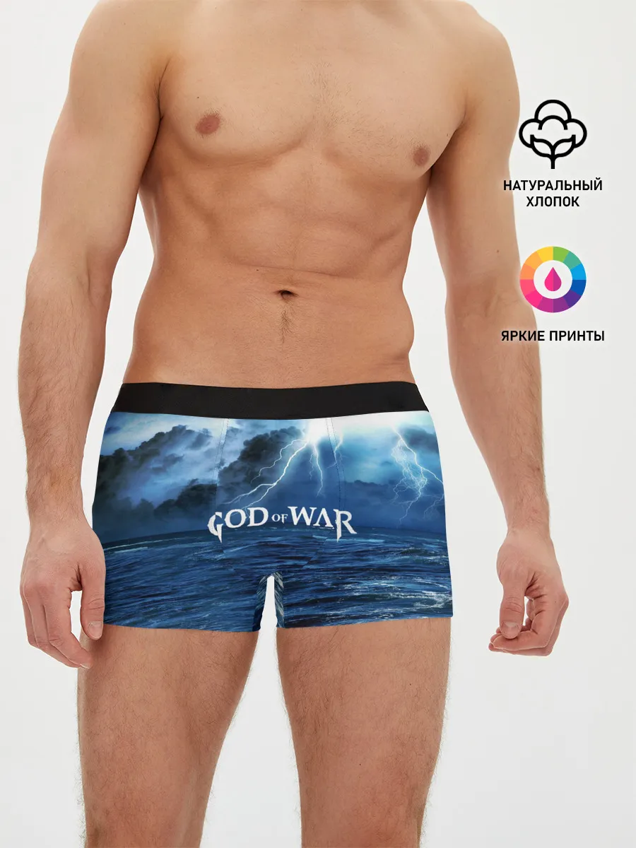 Мужские трусы боксеры / God of WAR
