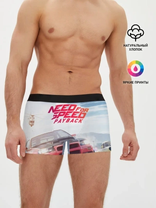 Мужские трусы боксеры / Need for Speed: Payback