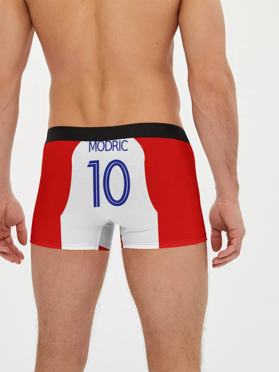 Мужские трусы боксеры / Модрич Хорватия