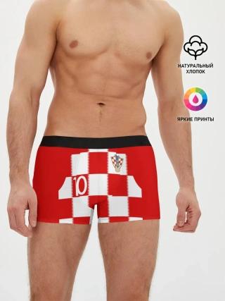 Мужские трусы боксеры / Модрич Хорватия