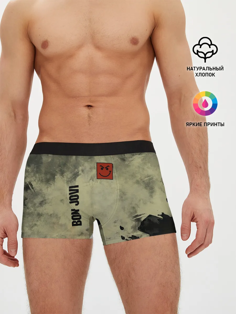 Мужские трусы боксеры / Bon Jovi