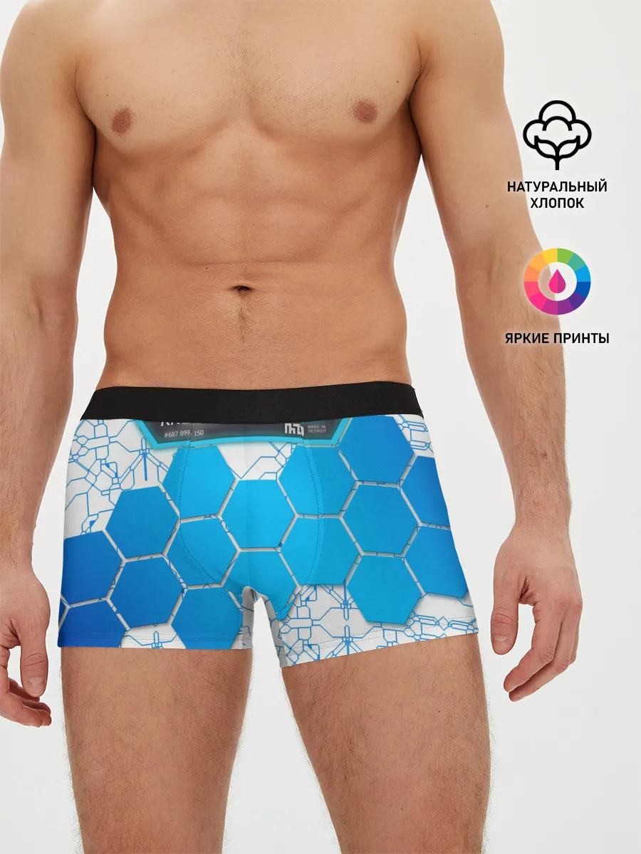 Мужские трусы боксеры / Detroit: become human RK800