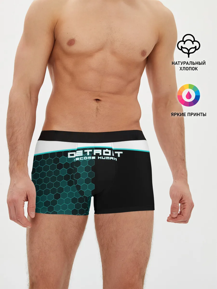Мужские трусы боксеры / Detroit become human