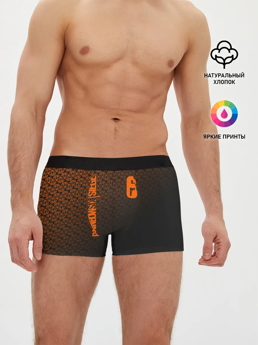 Мужские трусы боксеры / RAINBOW SIX SIEGE DIAMOND