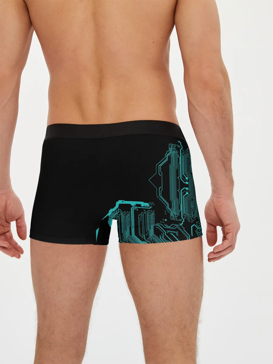 Мужские трусы боксеры / Skrillex