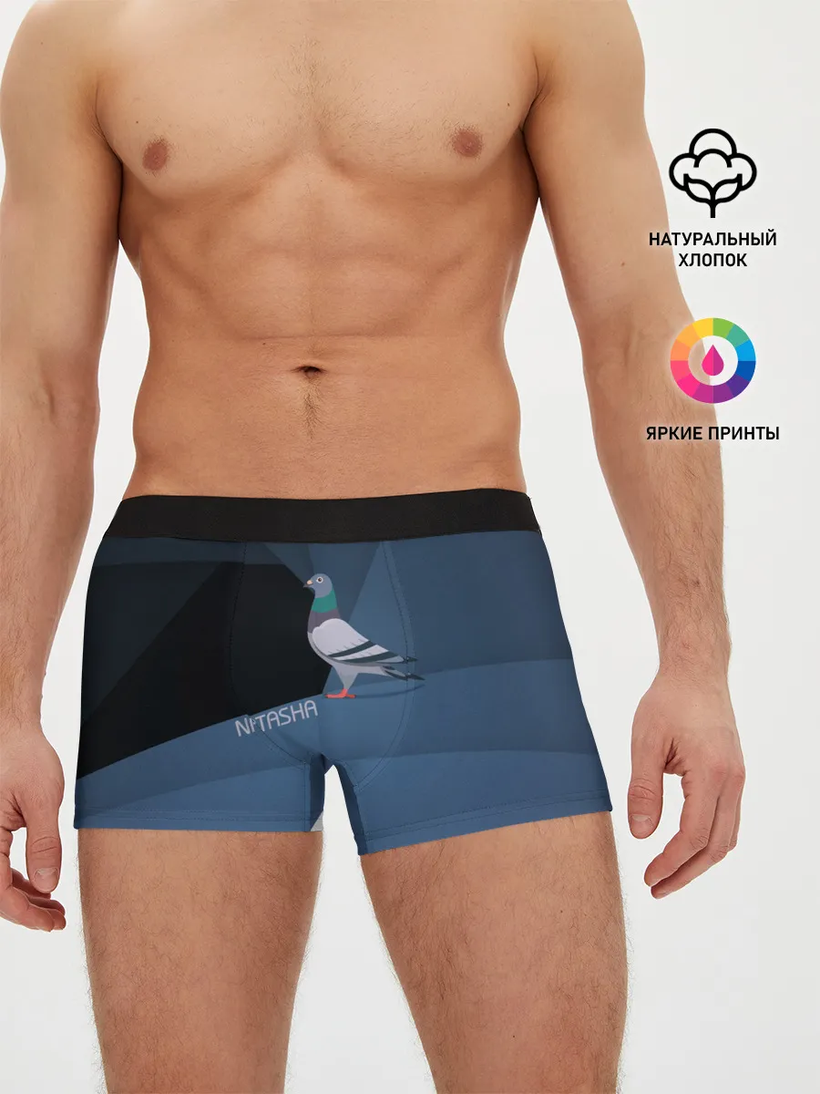 Мужские трусы боксеры / Голубь Наташа