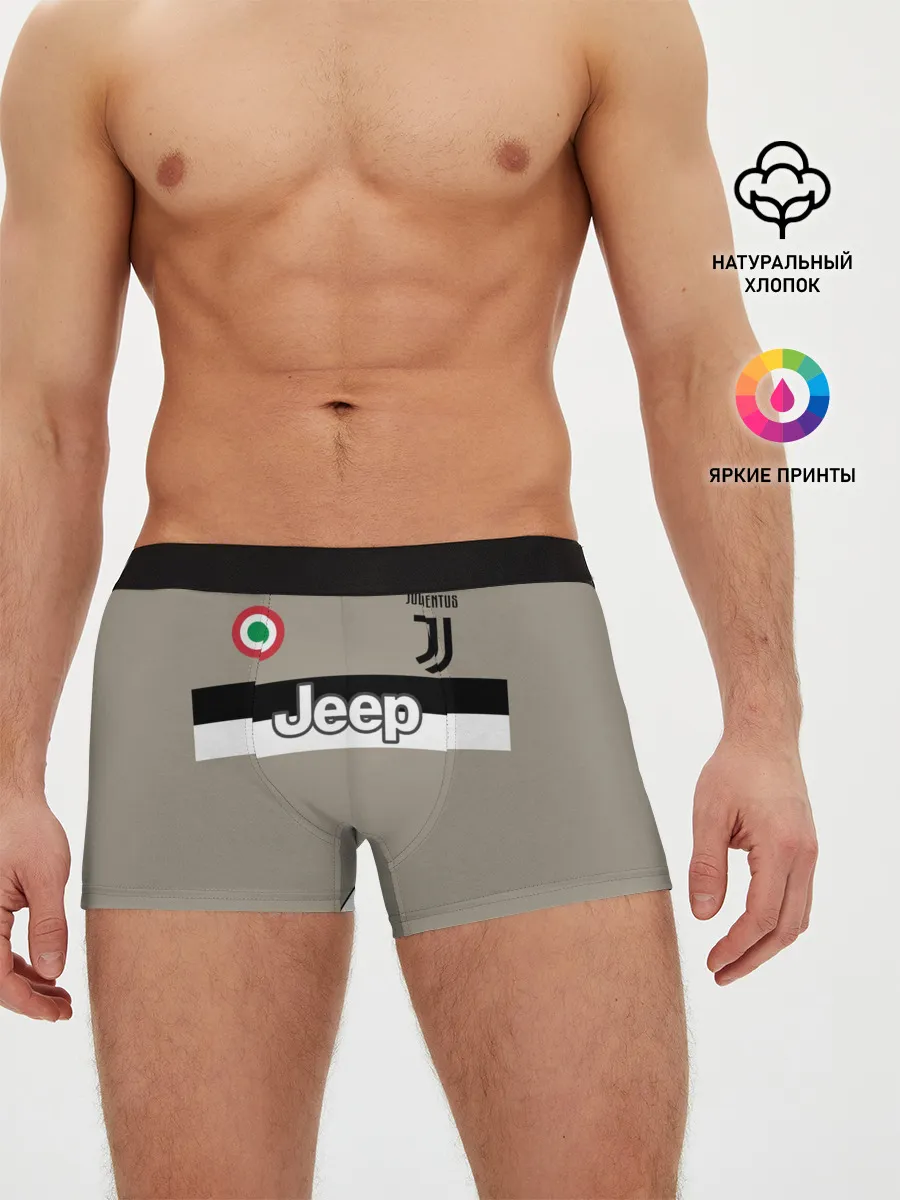 Мужские трусы боксеры / Гостевая форма Роналду Ювентус