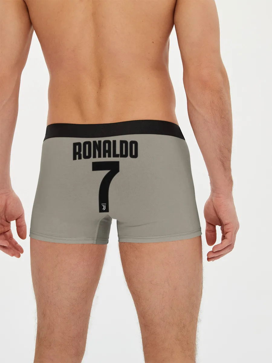 Мужские трусы боксеры / Гостевая форма Роналду Ювентус