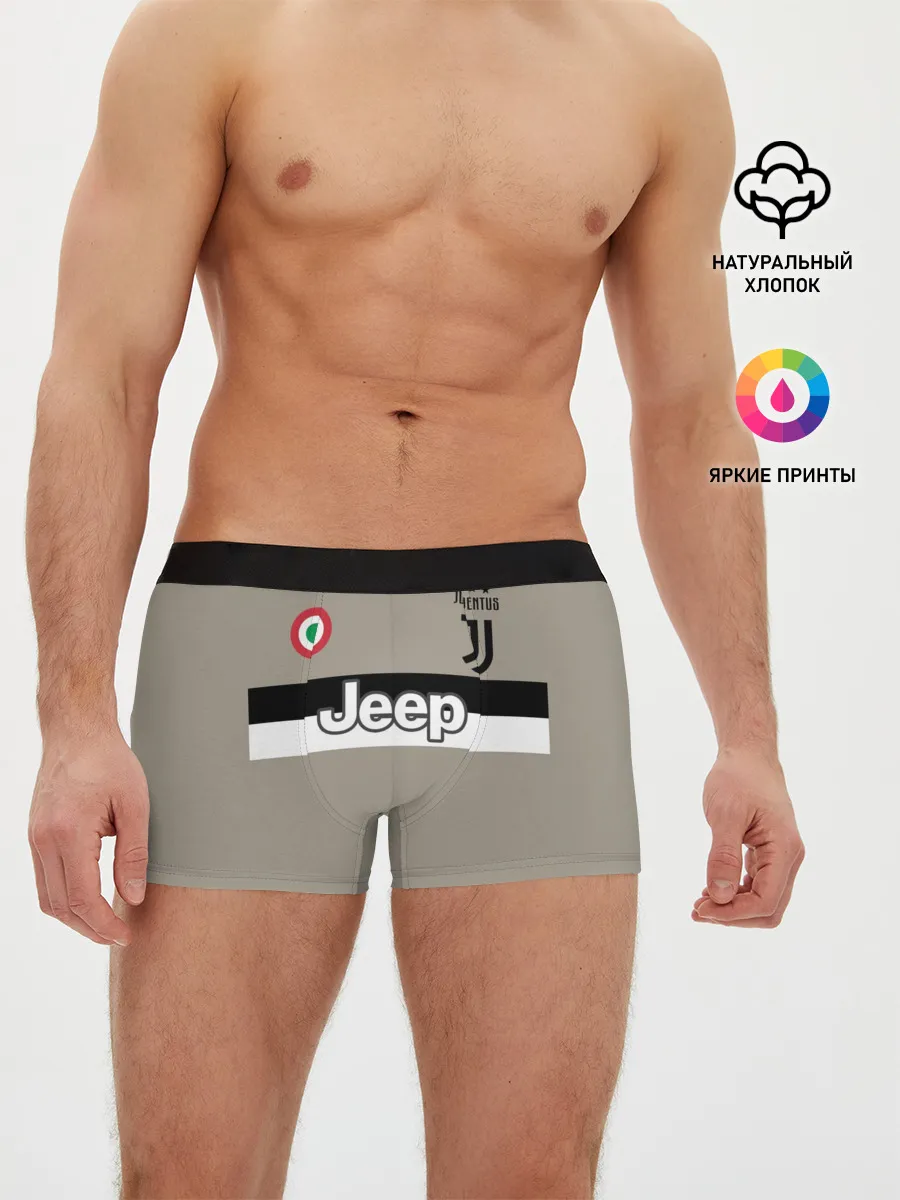 Мужские трусы боксеры / Гостевая форма Роналду Ювентус