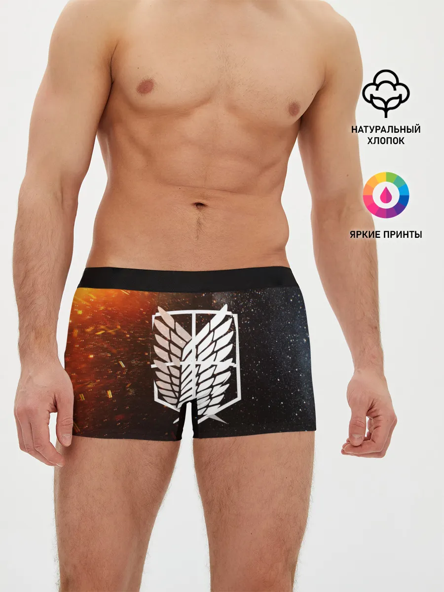 Мужские трусы боксеры / АТАКА ТИТИНОВ