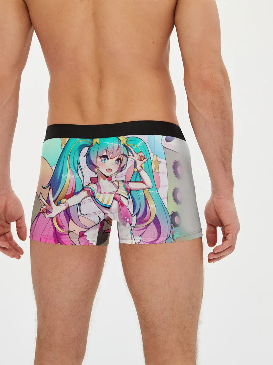 Мужские трусы боксеры / Музыкальное наслаждения