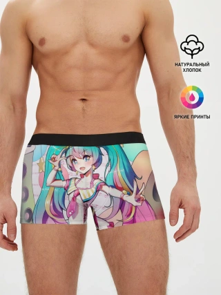 Мужские трусы боксеры / Музыкальное наслаждения