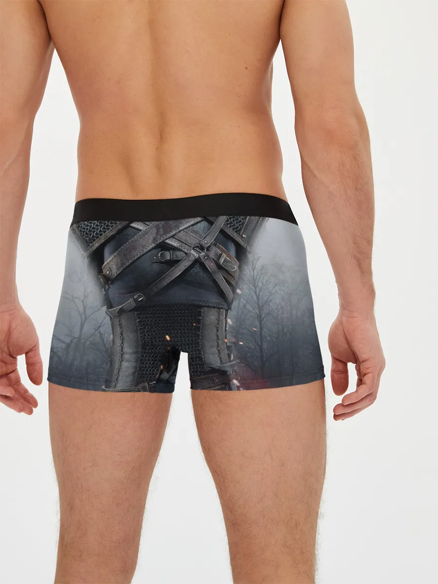 Мужские трусы боксеры / Геральт | снаряжение