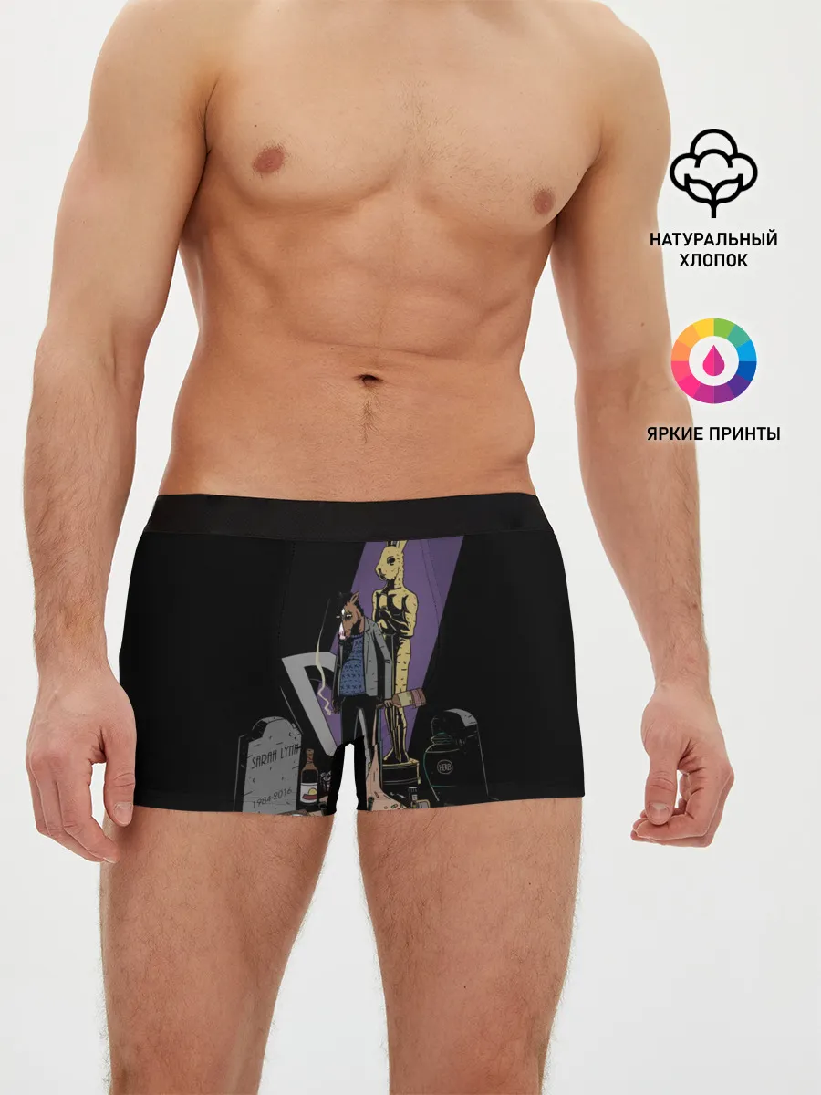 Мужские трусы боксеры / Конь БоДжек #3