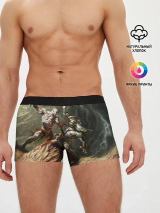 Мужские трусы боксеры / Бог войны