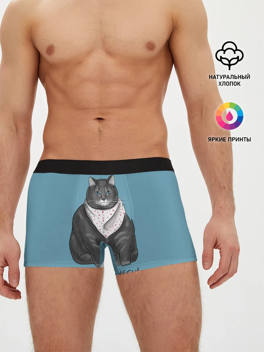 Мужские трусы боксеры / Черешню неси!