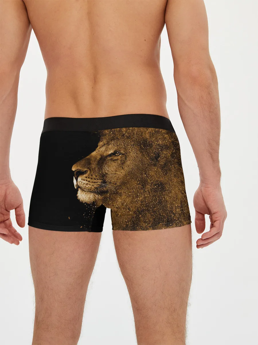 Мужские трусы боксеры / Лев