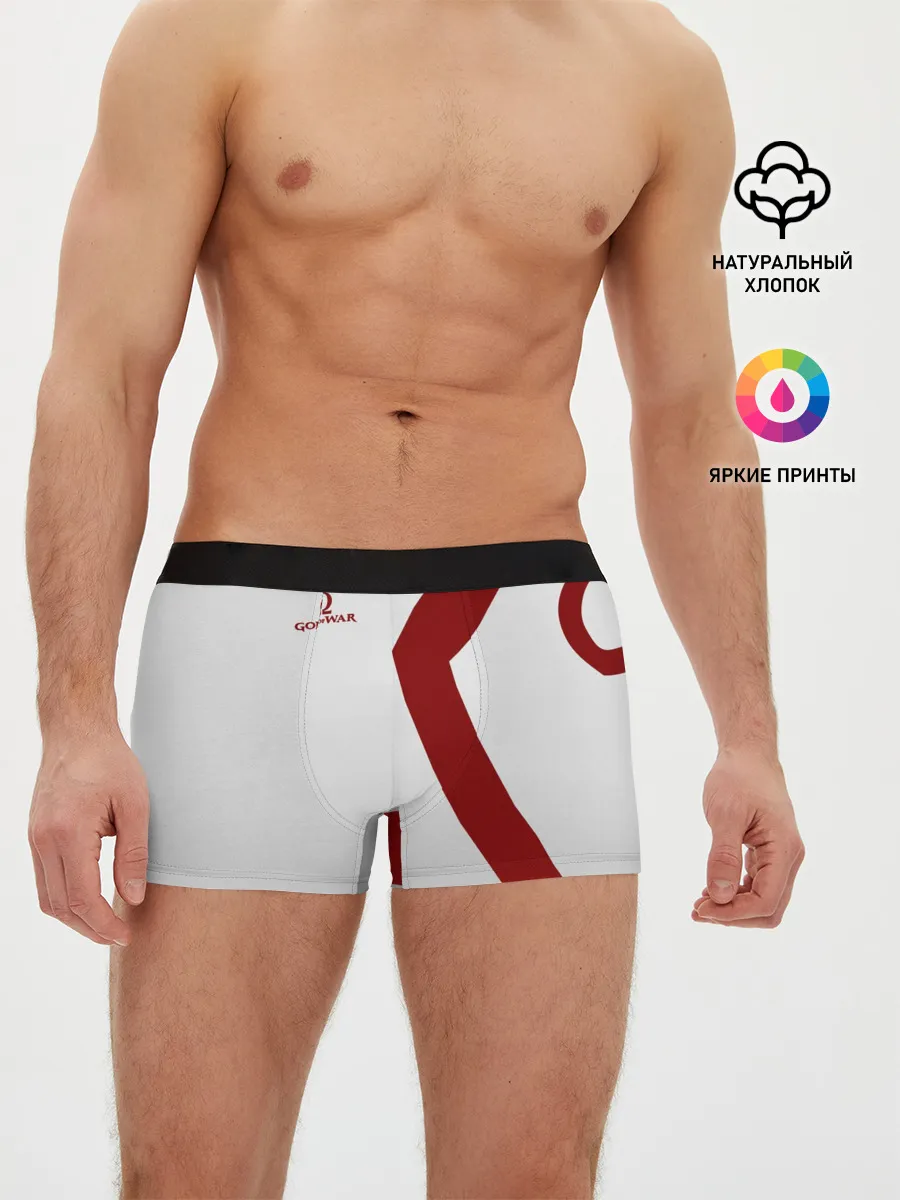 Мужские трусы боксеры / GOD of WAR Татуировки Кратоса