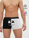 Мужские трусы боксеры / MARSHMELLO BLACK & WHITE