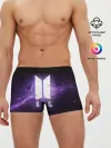 Мужские трусы боксеры / BTS SPACЕ 3D / БТС КОСМОС