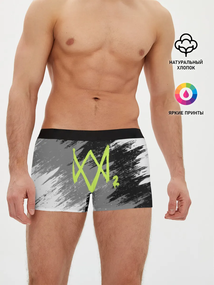 Мужские трусы боксеры / WATCH DOGS 2