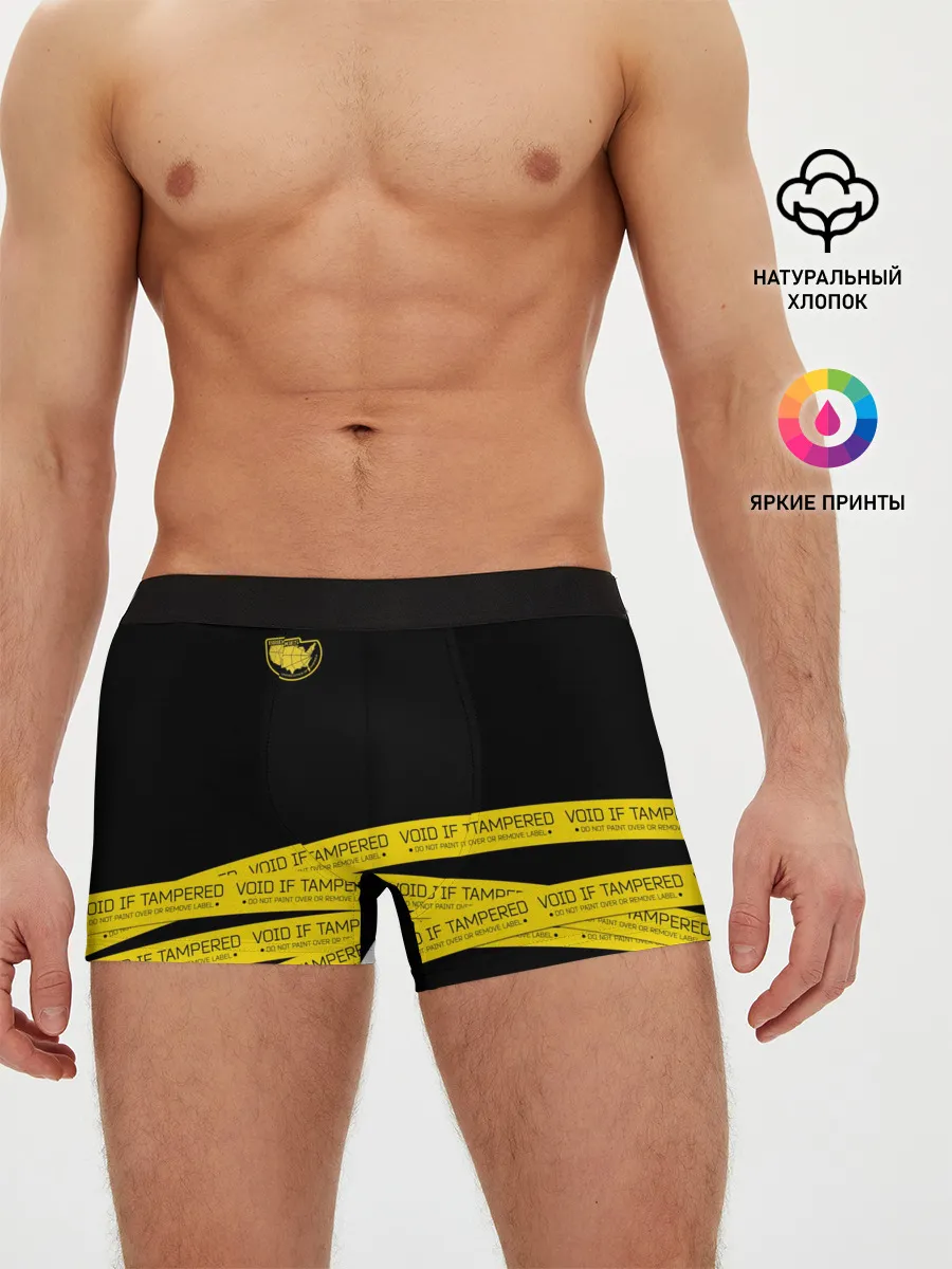 Мужские трусы боксеры / VOID IF TAMPERED