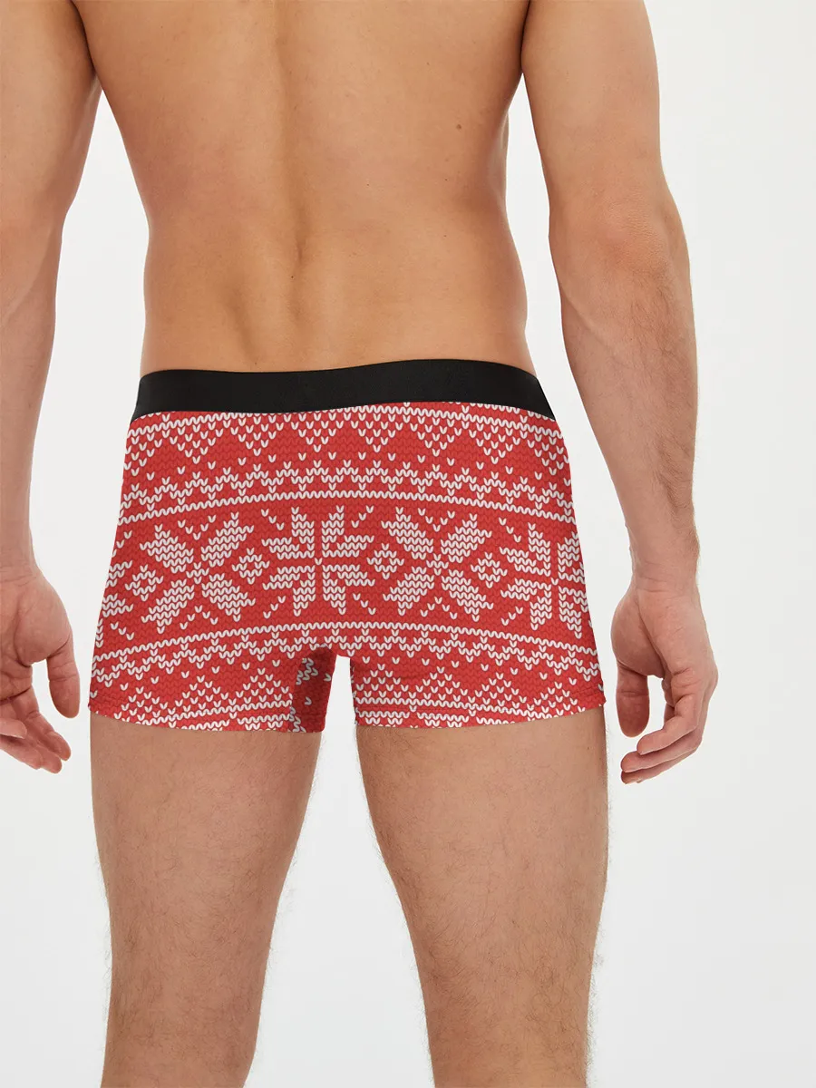 Мужские трусы боксеры / Новогодний Fortnite