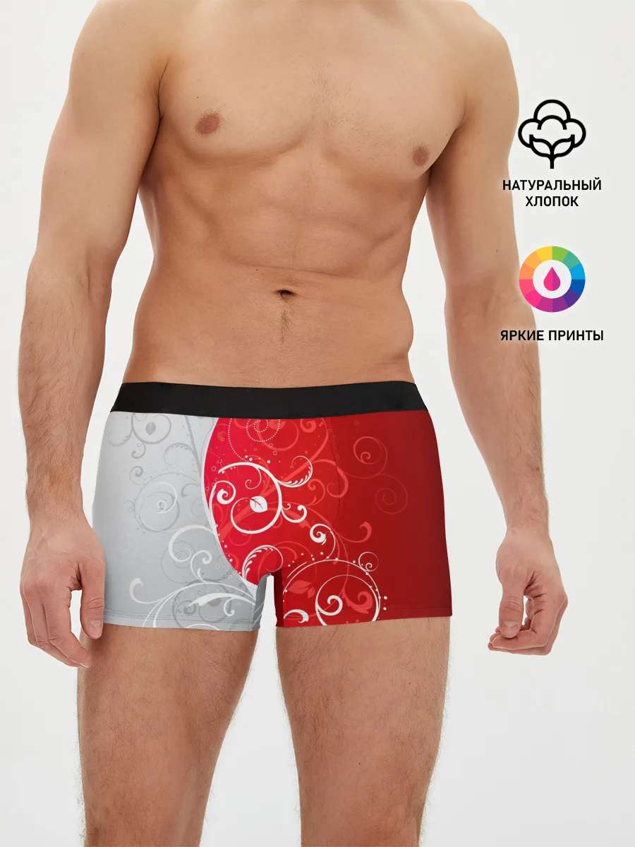 Мужские трусы боксеры / КРУЖЕВО