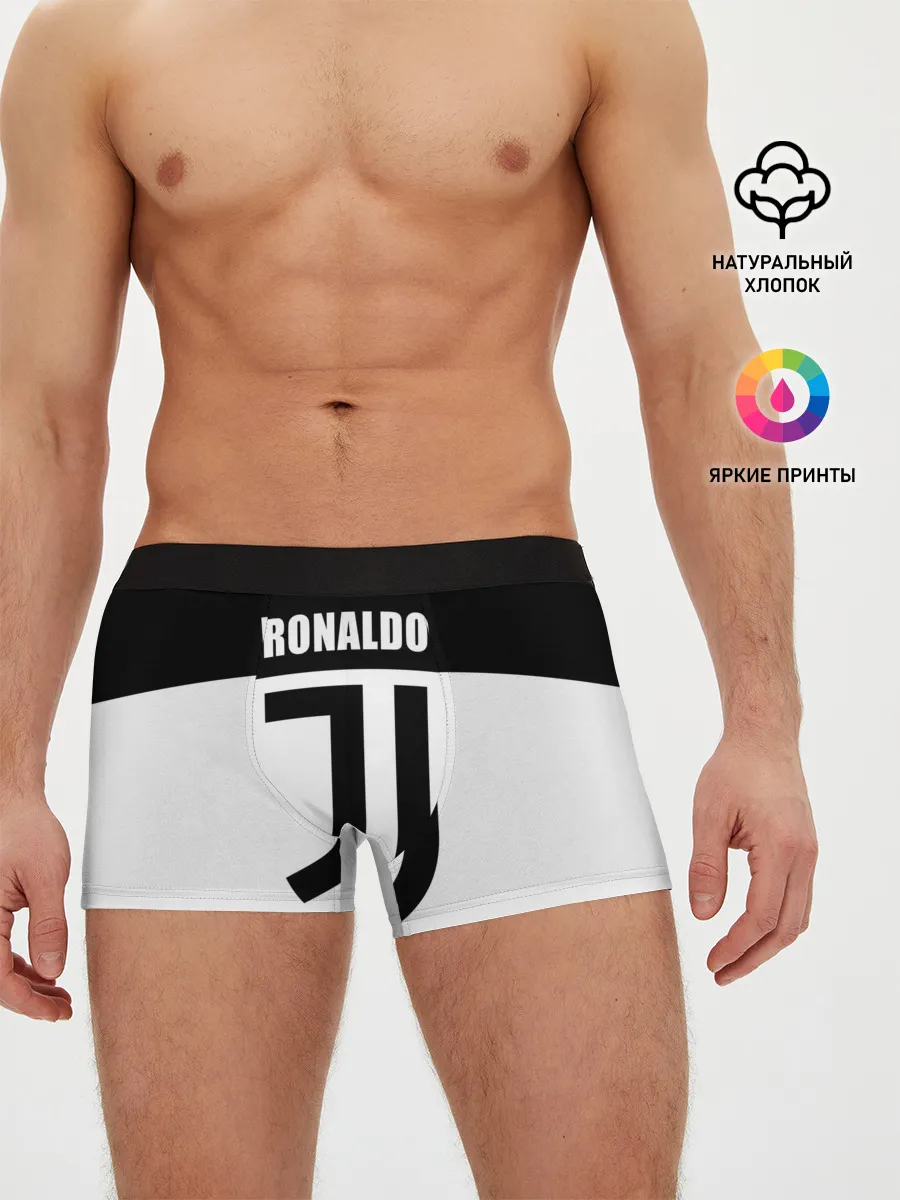Мужские трусы боксеры / Ronaldo Juventus