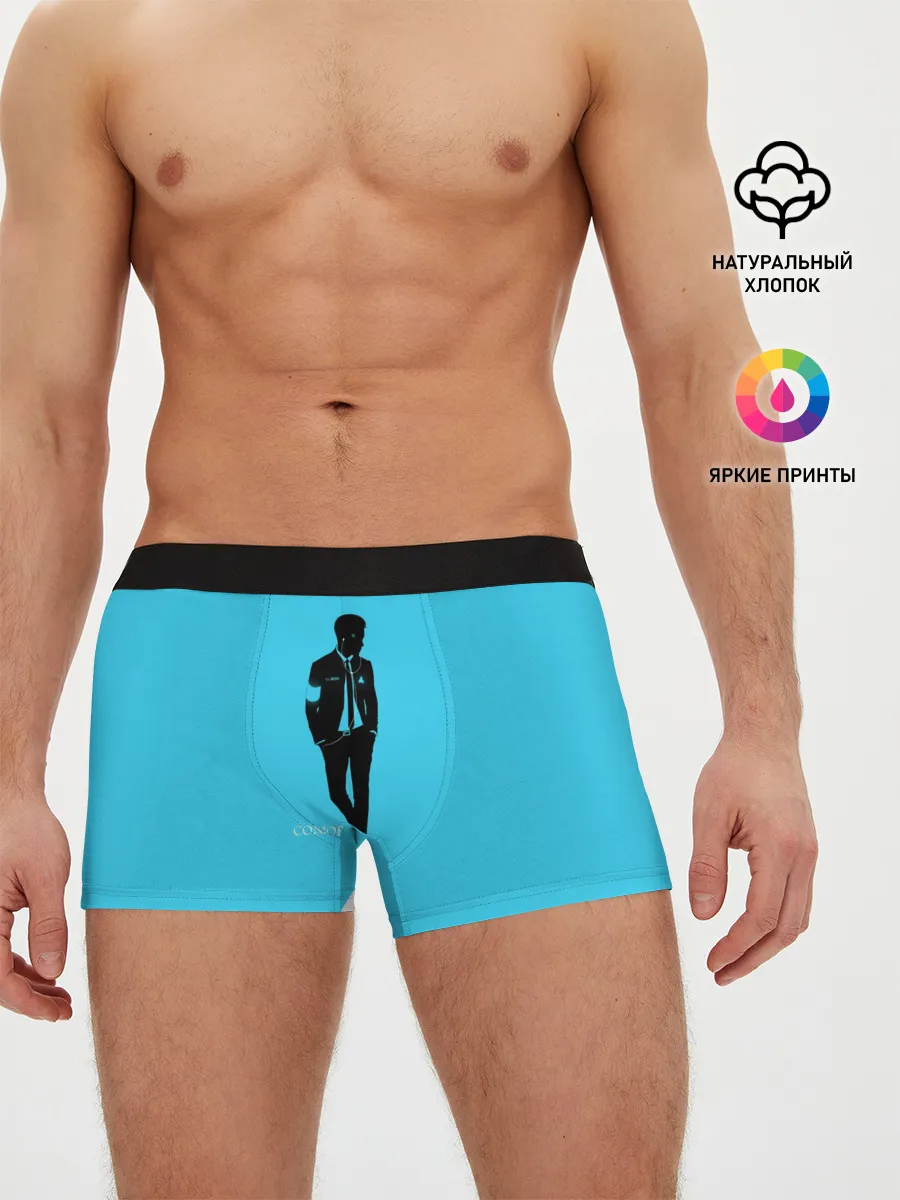 Мужские трусы боксеры / Connor. Detroit: Become Human