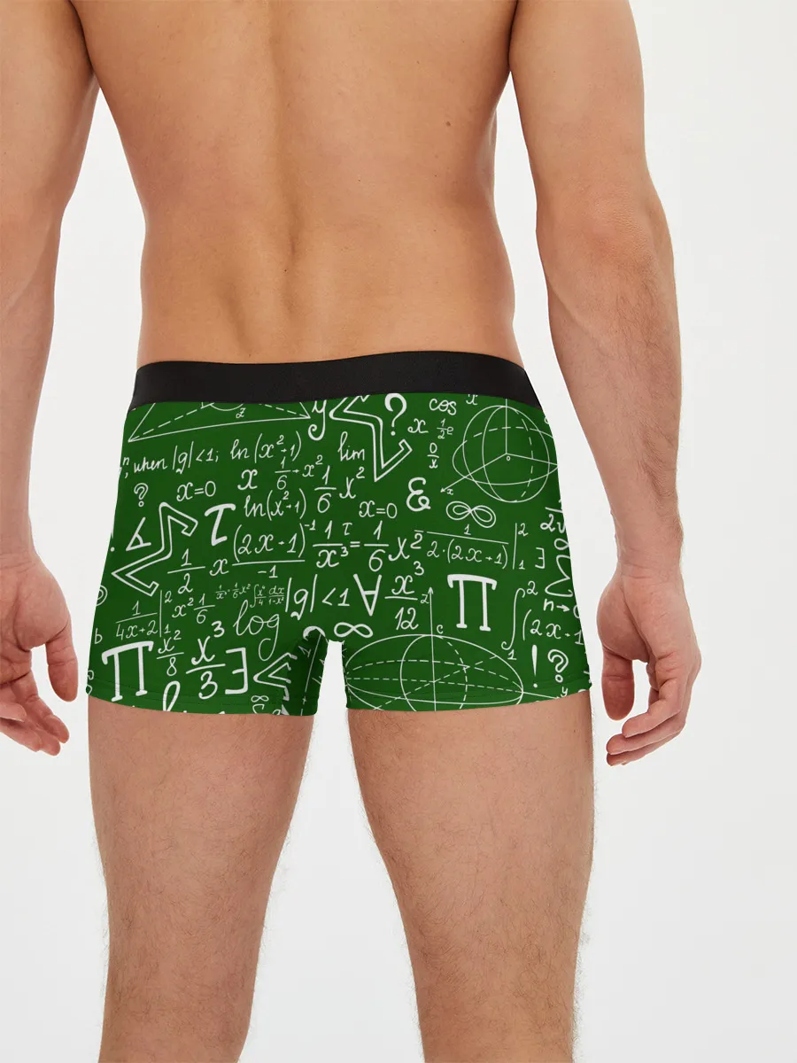 Мужские трусы боксеры / ФОРМУЛЫ ФИЗИКА