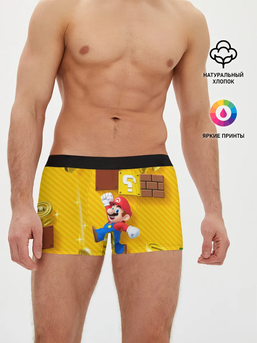 Мужские трусы боксеры / Супер Марио