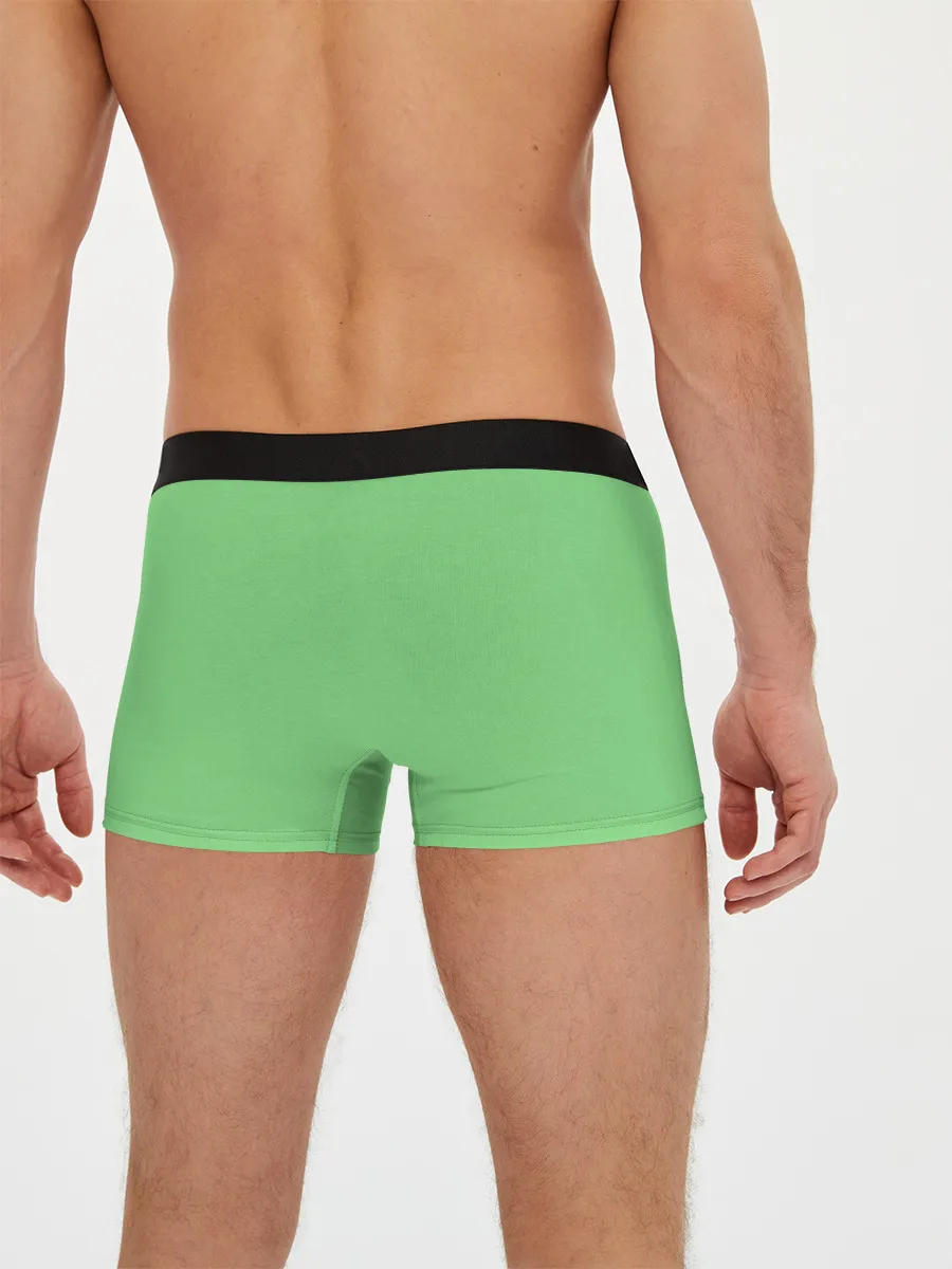 Мужские трусы боксеры / Тоторо под листочком