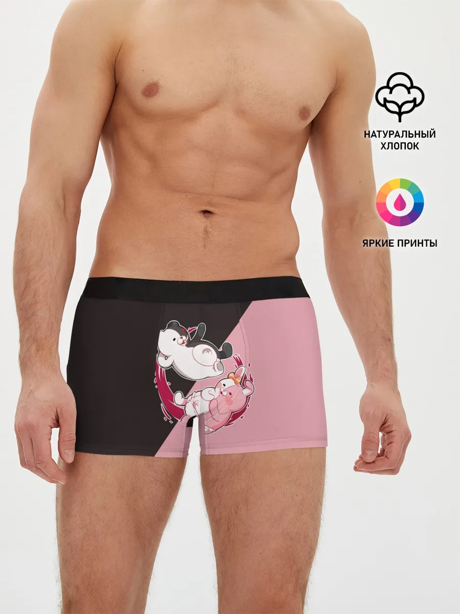 Мужские трусы боксеры / MONOKUMA X MONOMI | МОНОКУМА