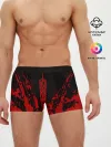 Мужские трусы боксеры / BERSERK sword red