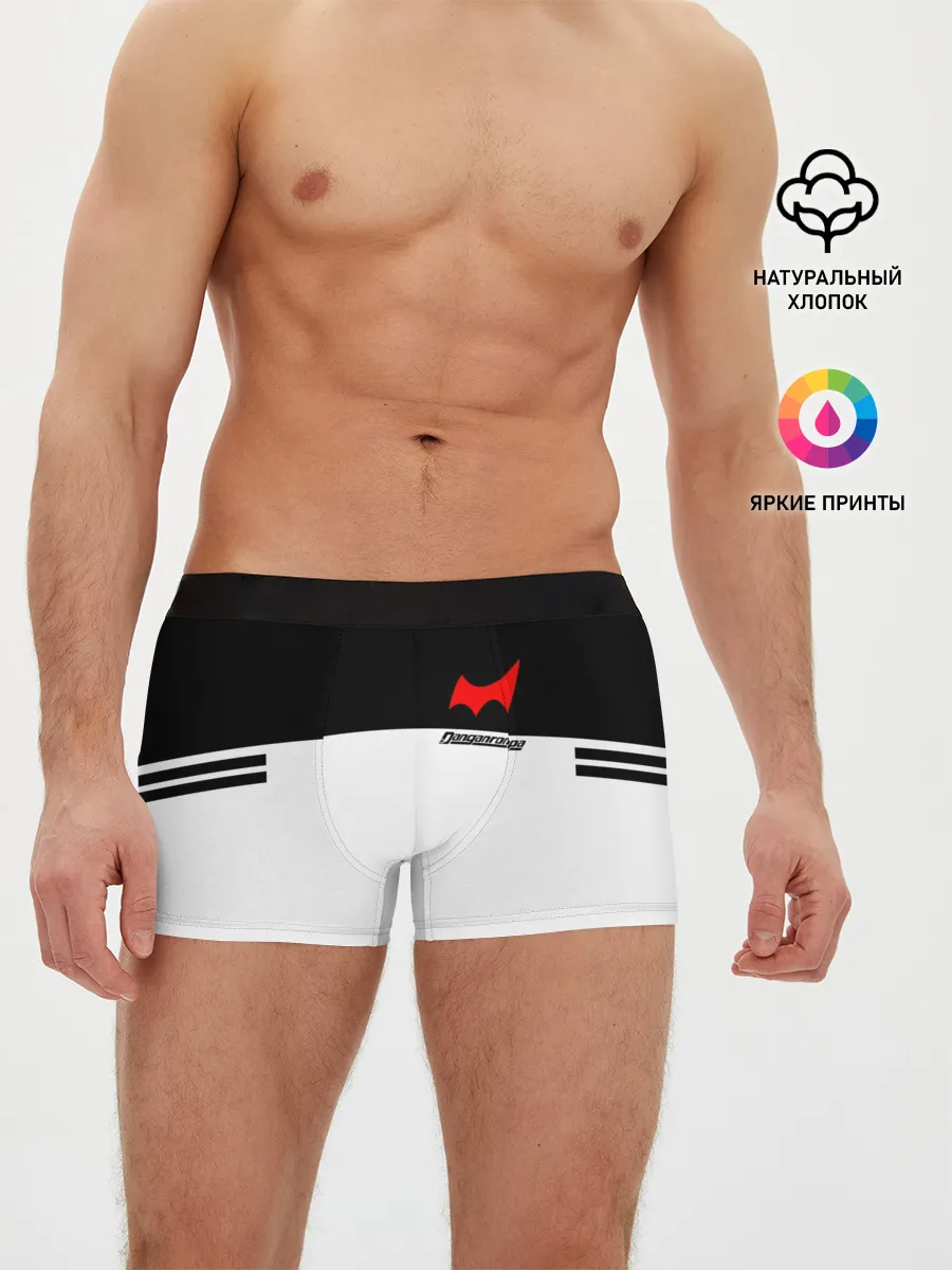 Мужские трусы боксеры / MONOKUMA SCHOOL ФОРМА