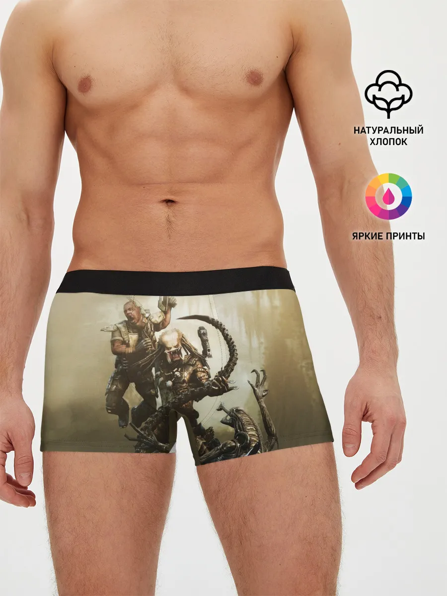 Мужские трусы боксеры / Хищник