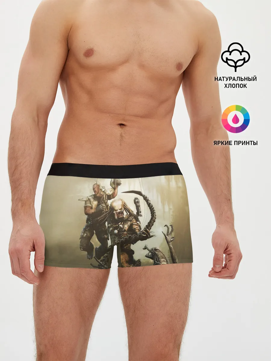 Мужские трусы боксеры / Хищник