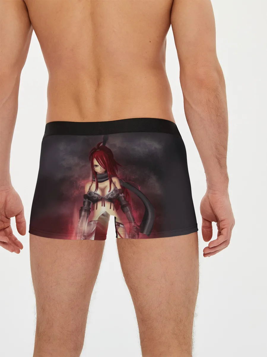 Мужские трусы боксеры / Алая Эльза