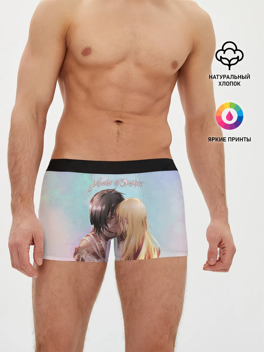 Мужские трусы боксеры / ANGELS OF DEATH. Love story
