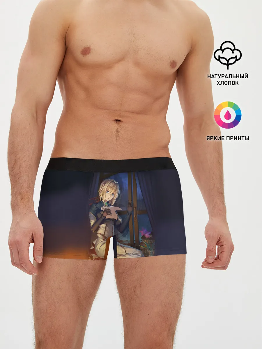 Мужские трусы боксеры / Violet Evergarden