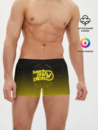 Мужские трусы боксеры / TWENTY ONE PILOTS TOP