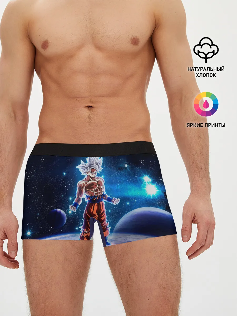 Мужские трусы боксеры / Goku on a planet