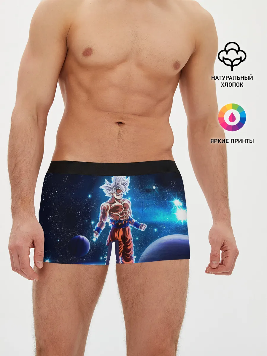 Мужские трусы боксеры / Goku on a planet
