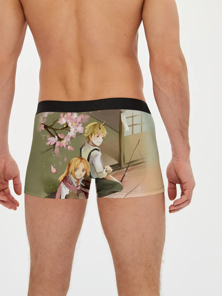 Мужские трусы боксеры / Стальной алхимик